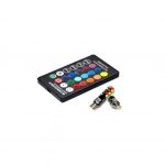 Bec led pozitie T10 W5W RGB - imagine 2